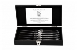 LAGUIOLE SDV-300046 Luxury - steakov� no�e 6 ks, rukov� �ierny eben (1)
