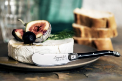 Premium - no�e na syr 3 ks, rukov� �ierna