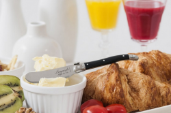 LAGUIOLE SDV-300824 Premium - no�e na maslo 4 ks, rukov� �ierna (1)