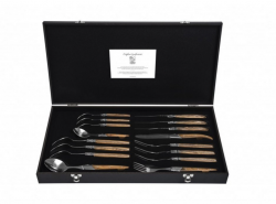 LAGUIOLE Luxury - sada pr�borov 16 ks, rukov� olivov� drevo