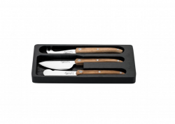 LAGUIOLE Innovation - no�e na syr 3 ks, rukov� dubov�