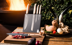 LAGUIOLE SDV-301449 Innovation - sada no�ov, rukov� dubov�, povrchov� �prava �epele  (2)