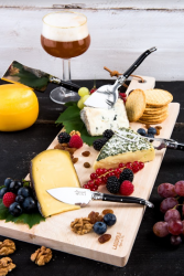 sada no�ov na syr s doskou