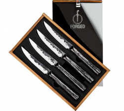 FORGED Brute - 4 kovan� steakov� no�e 11,5 cm z japonskej ocele