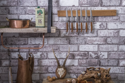 STYLE DE VIE SDV-304914 Magnetick� li�ta na no�e 50 cm, dub (2)