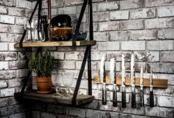 STYLE DE VIE SDV-304914 Magnetick� li�ta na no�e 50 cm, dub (3)