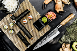 FORGED SDV-305584 VG10 - kuch�rsky n�� 20,5 cm s ko�en�m puzdrom (4)