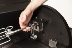 Oto�n� Raze� 230 V Pre Grily Pellet (1)