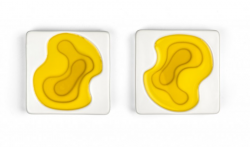 STYLE DE VIE Keramick� misky 2 ks na olivov� olej