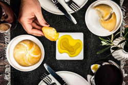 STYLE DE VIE SDV-624573 Keramick� misky 2 ks na olivov� olej (3)