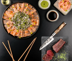 FORGED SDV-624689 VG10 - n�� na kr�janie a sekanie m�sa, r�b, zeleniny, ovcia 14 cm