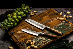 FORGED SDV-624719 VG10 - kuch�rsky n�� Santoku 18 cm (2)