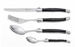 LAGUIOLE Premium - sada pr�borov 24 ks, rukov� �ierna