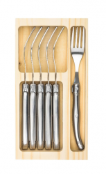 LAGUIOLE Premium - vidli�ky 6 ks, rukov� nerez