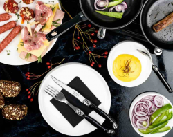 LAGUIOLE SDV-627048 Premium - vidli�ky 6 ks, rukov� �ierna (3)