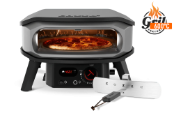 COZZE Pizza pec na plyn s oto�n�m kame�om PREMIUM ROTATE 13" s LED svetlom