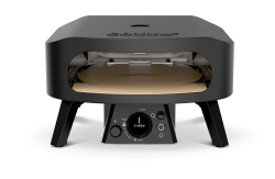 COZZE Pizza pec na plyn s oto�n�m kame�om PREMIUM ROTATE 17" BLACK EDITION