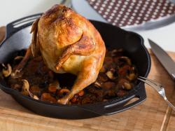 Liatinov� stojan na pe�enie hydiny (2)