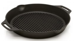 PETROMAX GP30 Grilovacia liatinov� panvica s dvoma �chytmi 30cm