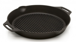 PETROMAX GP35 Grilovacia liatinov� panvica s dvoma �chytmi 35cm