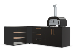 BRABURA MODULA� Z�hradn� kuchy�a s pizza pecou CAPITANO 60 2,7m