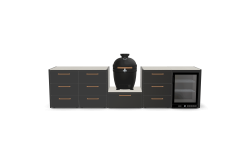 BRABURA MODULA� Z�hradn� kuchy�a s keramick�m grilom BISON 3,5m