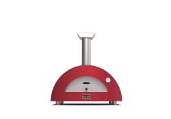 ALFA FORNI Pizza pec na drevo 3 PIZZE wood, �erven� antik