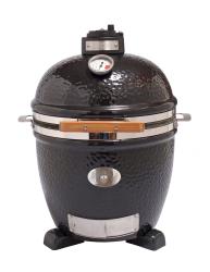 Monolith Junior Pro Series 2.0 �ierny Keramick� kamado gril na dreven� uhlie
