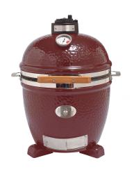 Monolith Junior Pro Series 2.0 �erven� Keramick� kamado gril na dreven� uhlie