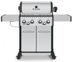 BROIL KING Baron S 490 IR 4+2 hor�kov� plynov� gril s oto�n�m ra��om a infra vari�om