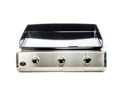 BRABURA L CLASS ORIGINAL 30 3-hor�kov� vstavan� plancha plynov� gril s podsvieten�m