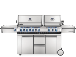 Napoleon Prestige PRO 825 na PB 6+3 hor�kov� plynov� gril s dvoma komorami