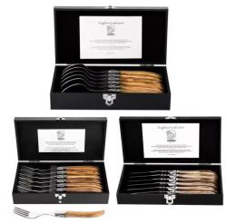 Set LAGUIOLE Luxury 6x steakov� no�e + 6x vidli�ky + 6x  ly�ice